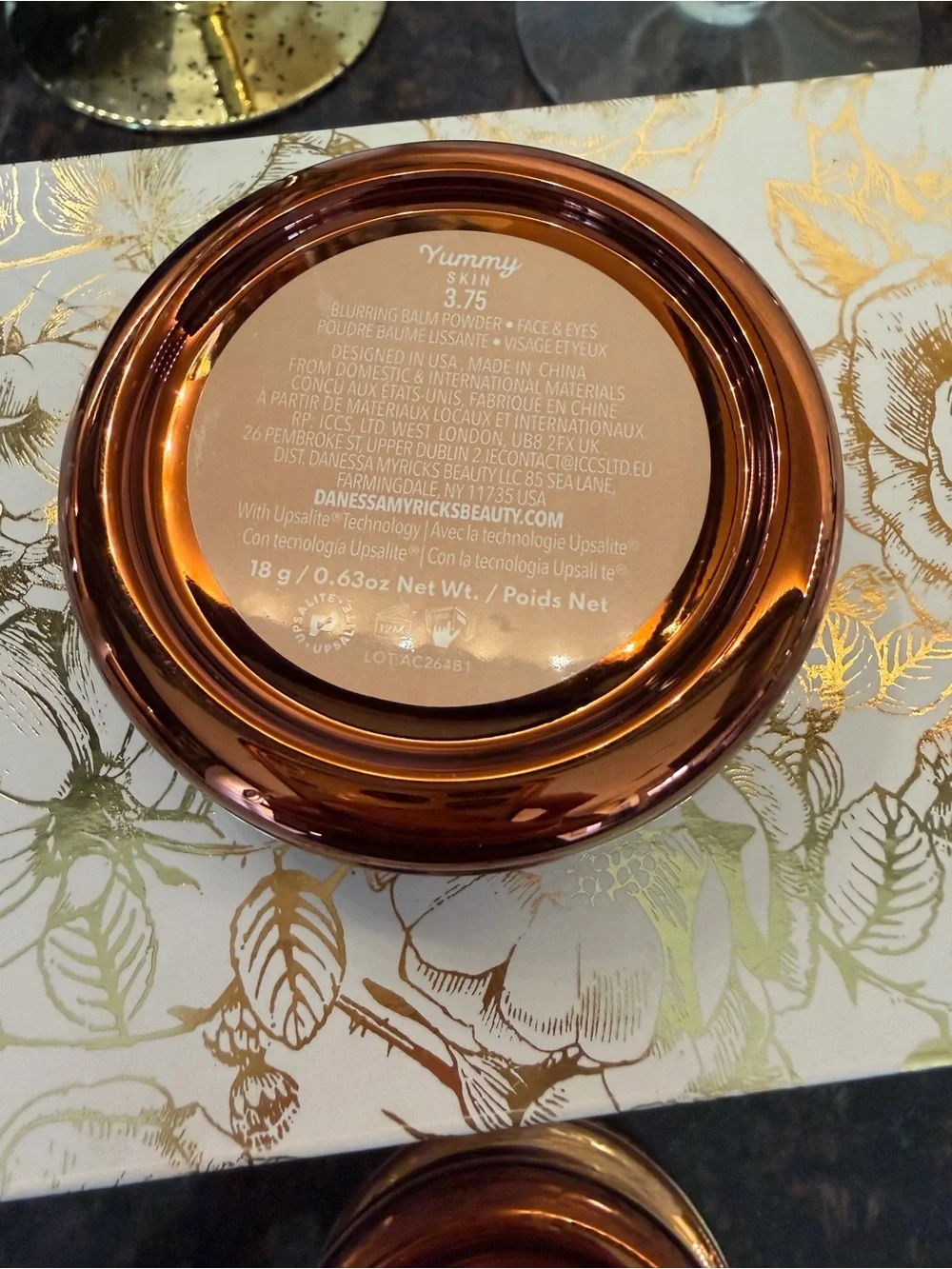 NEW Danessa Myricks Beauty Yummy Skin Blurring Balm Powder for Face 3.75